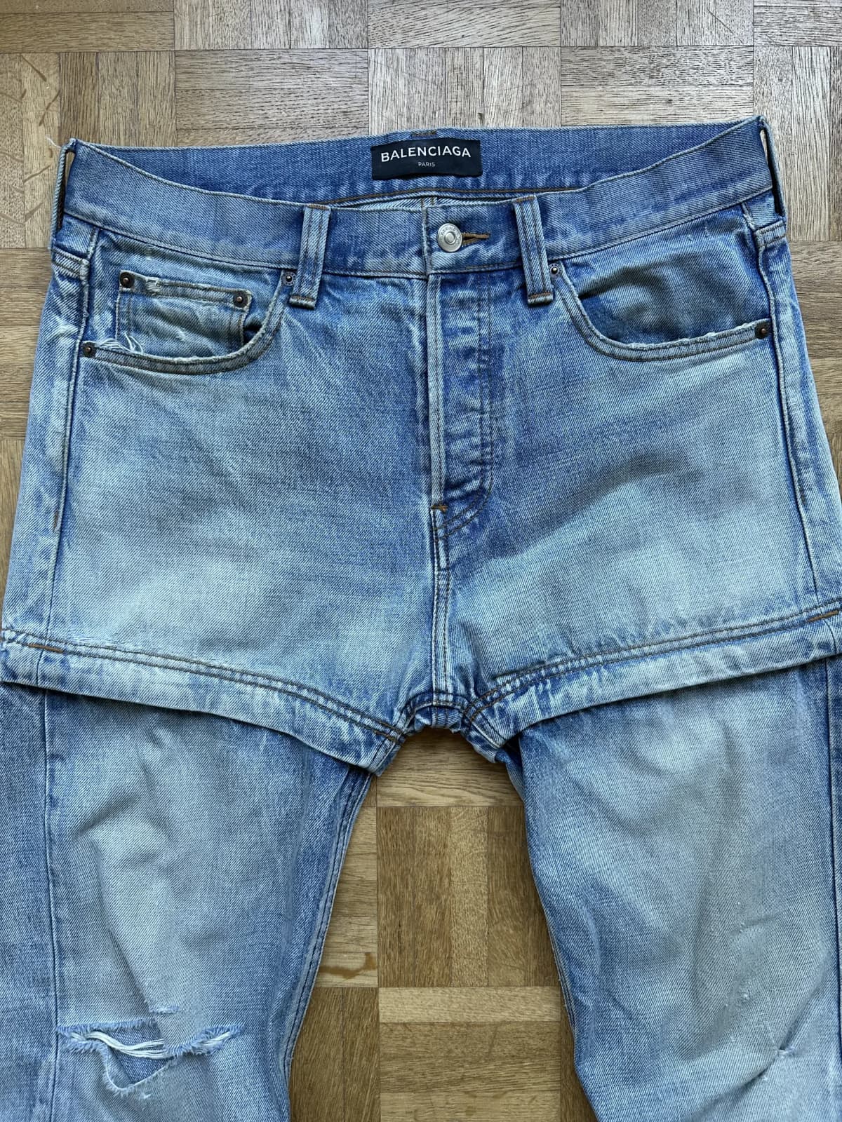 Balenciaga Multi-Zip Jeans — photo 3