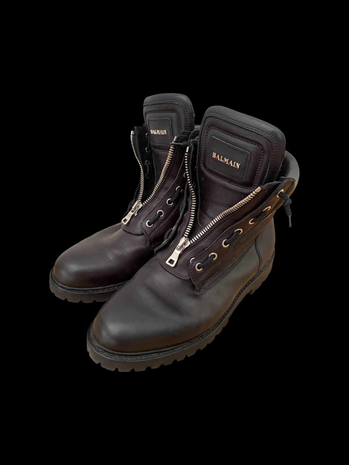 Balmain Charlie Ranger Combat Boots