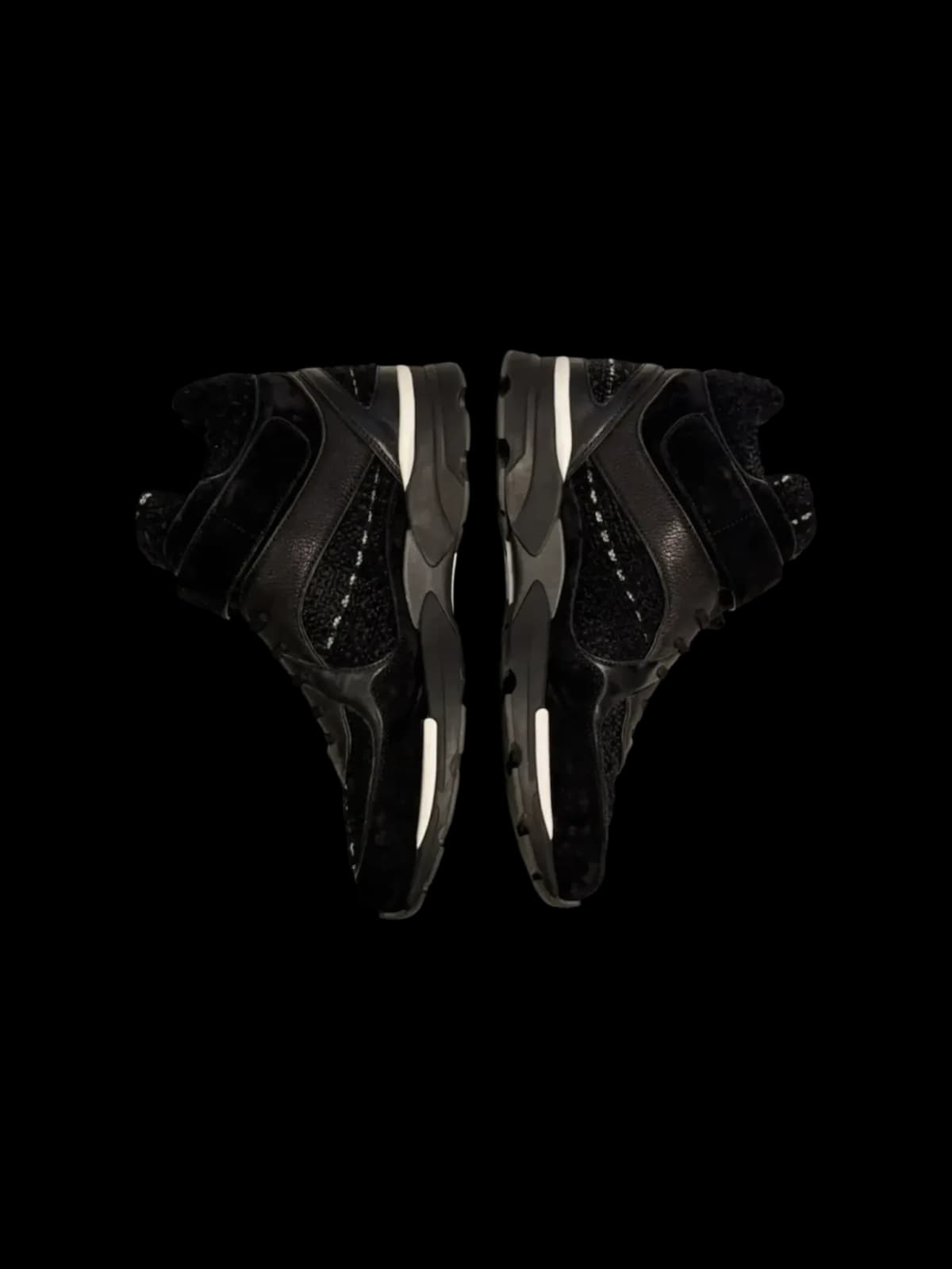 Chanel 18B Tweed High-Top Sneakers — photo 2