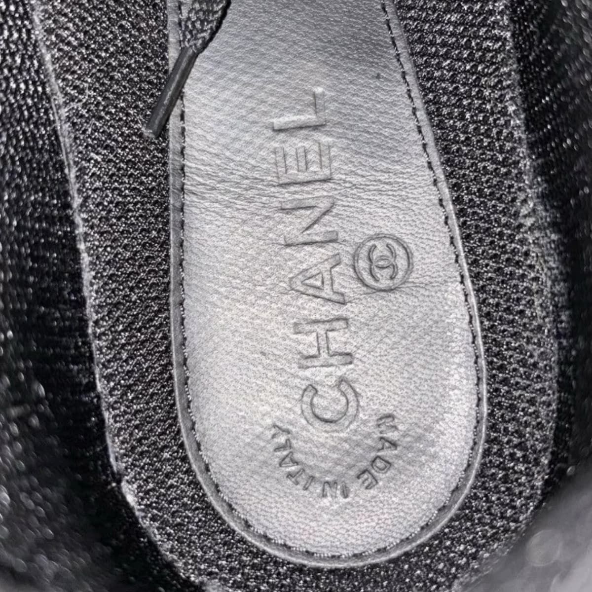 Chanel 18B Tweed High-Top Sneakers — photo 7