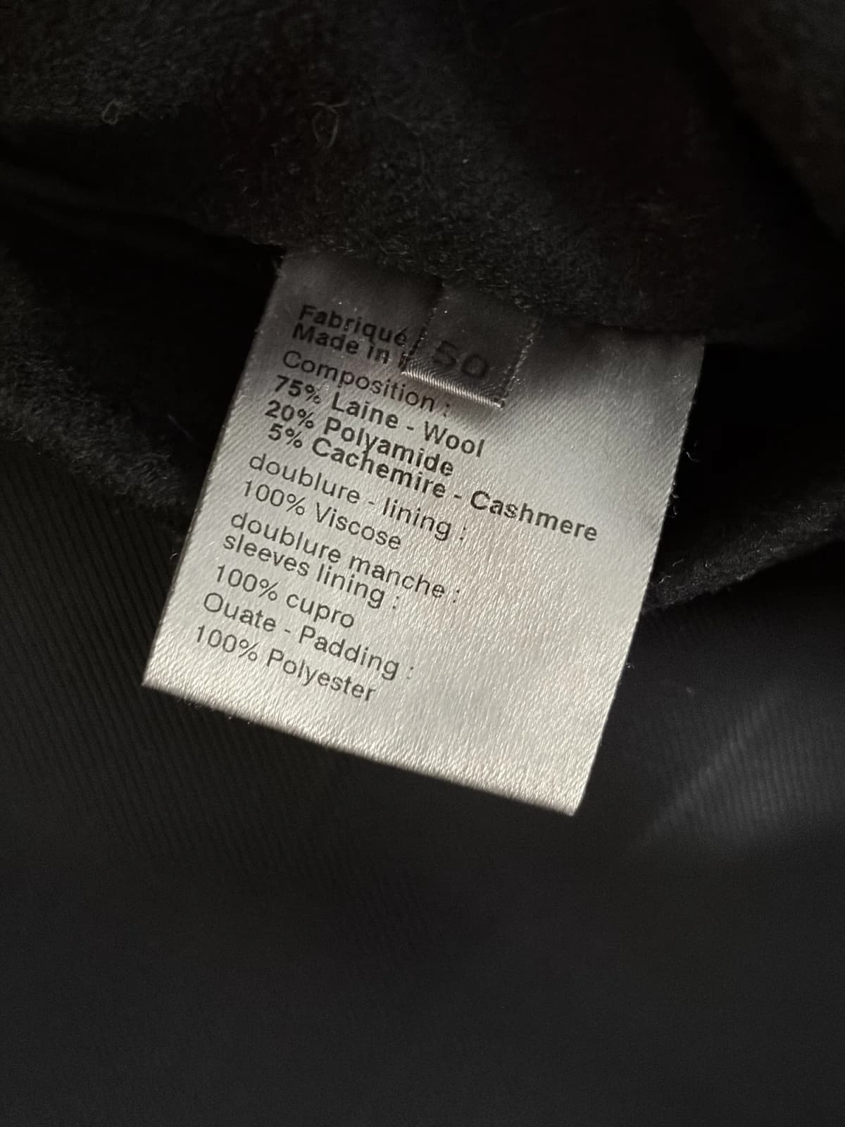 Dior Homme AW06 Panel Bomber — photo 8