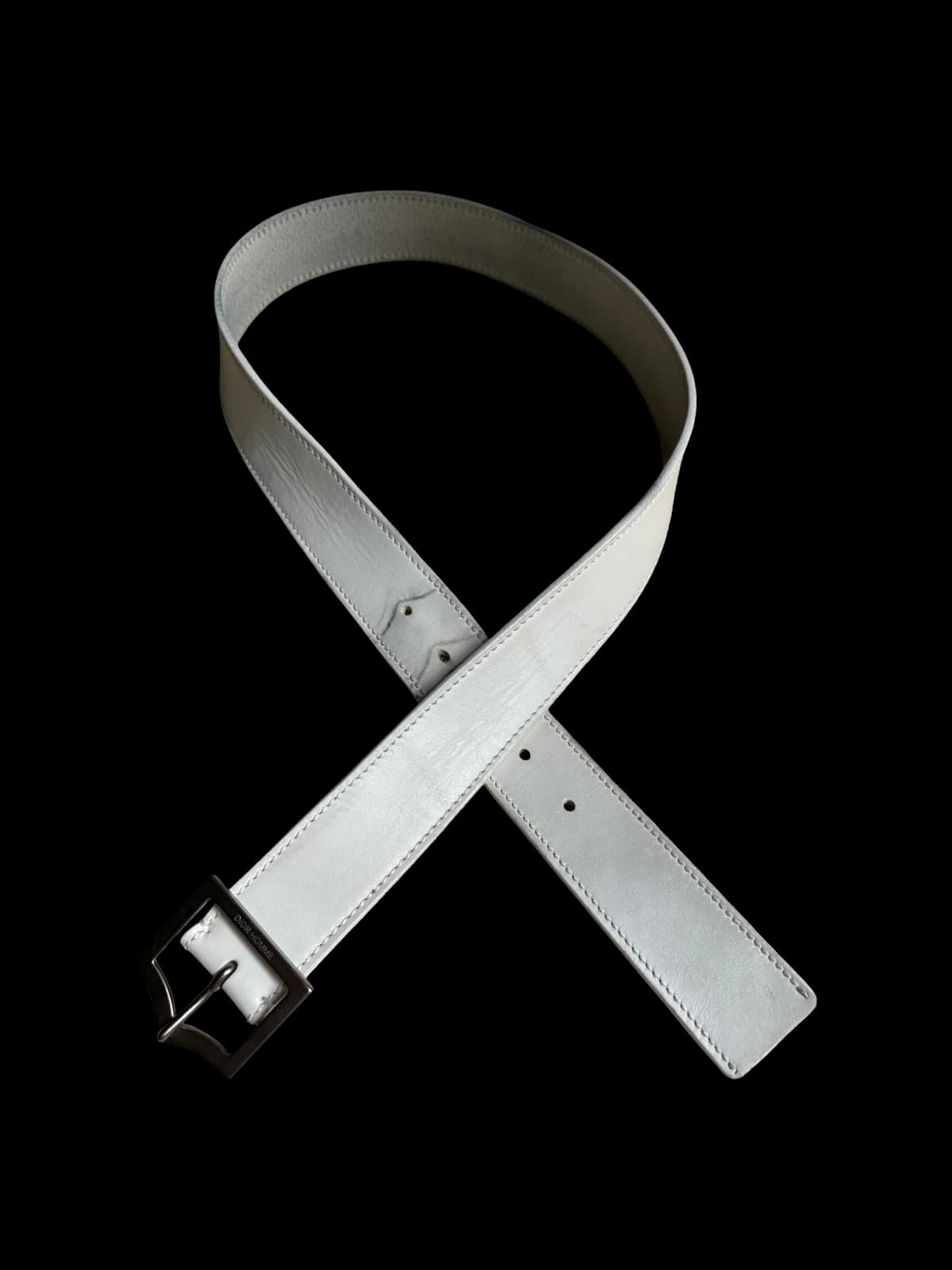 Dior Homme D-Point Leather Belt