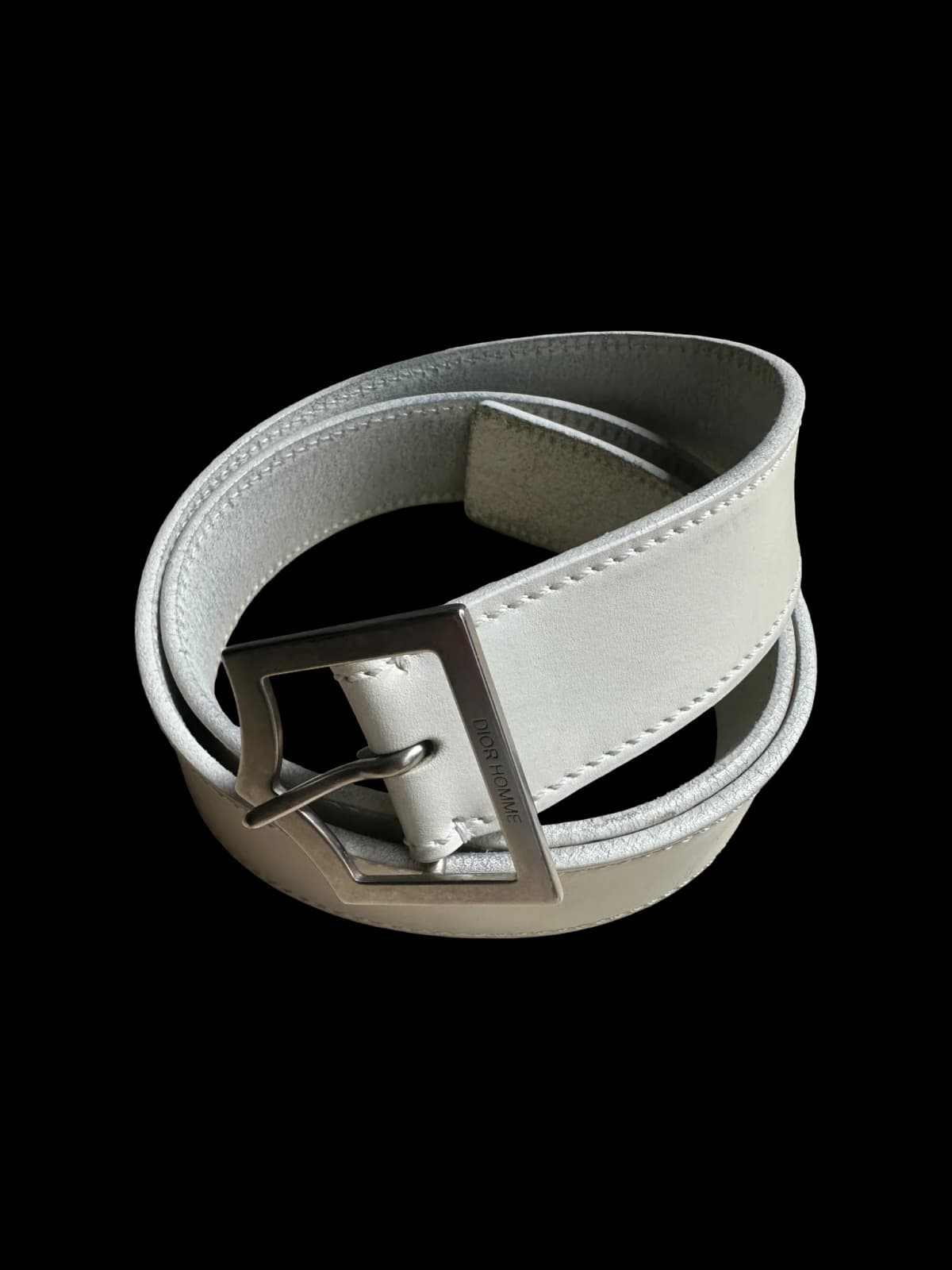 Dior Homme D-Point Leather Belt — photo 2