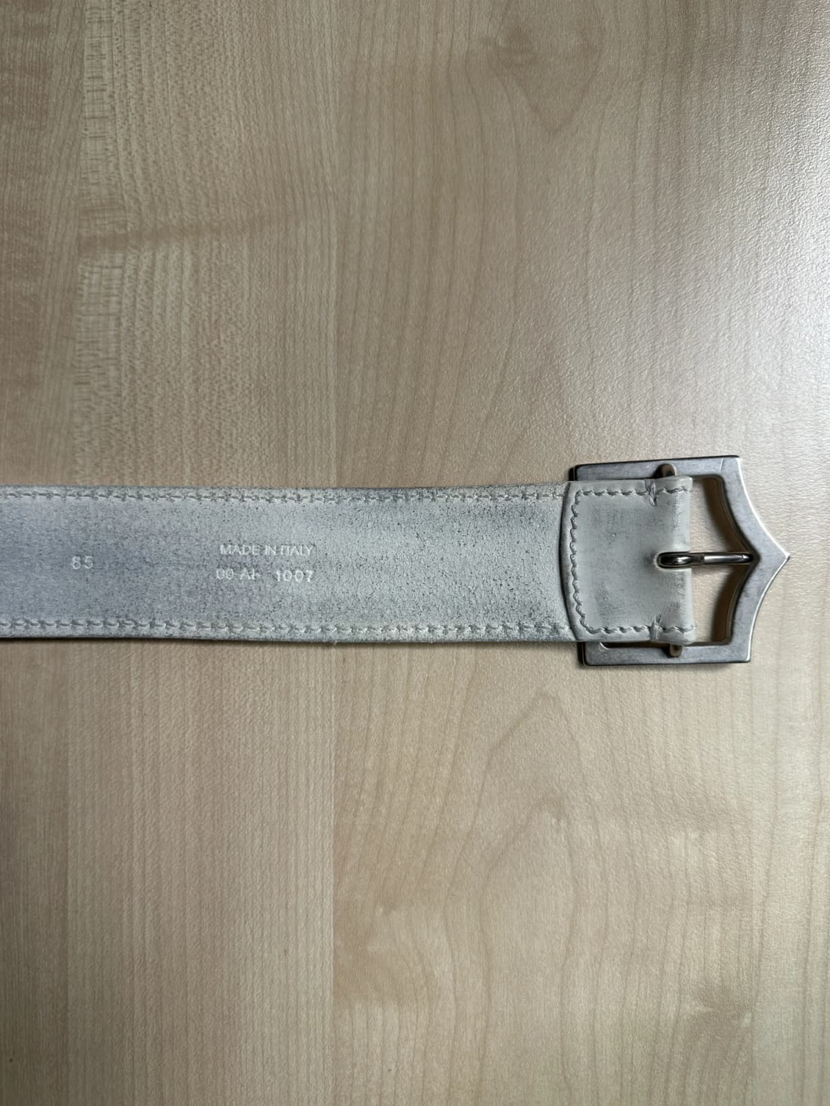 Dior Homme D-Point Leather Belt — photo 7