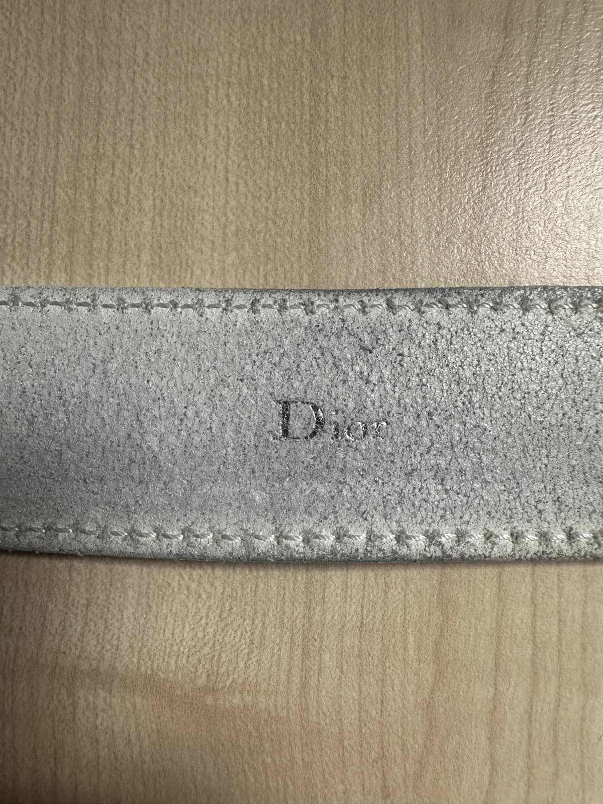 Dior Homme D-Point Leather Belt — photo 9