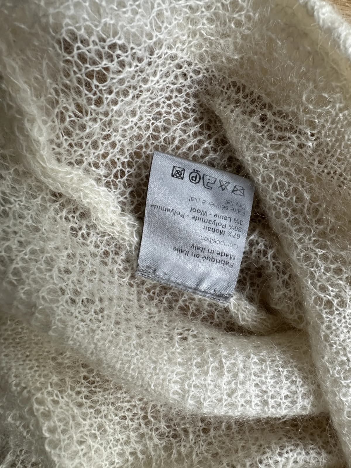 Dior Homme Navigate Mohair Sweater — photo 5