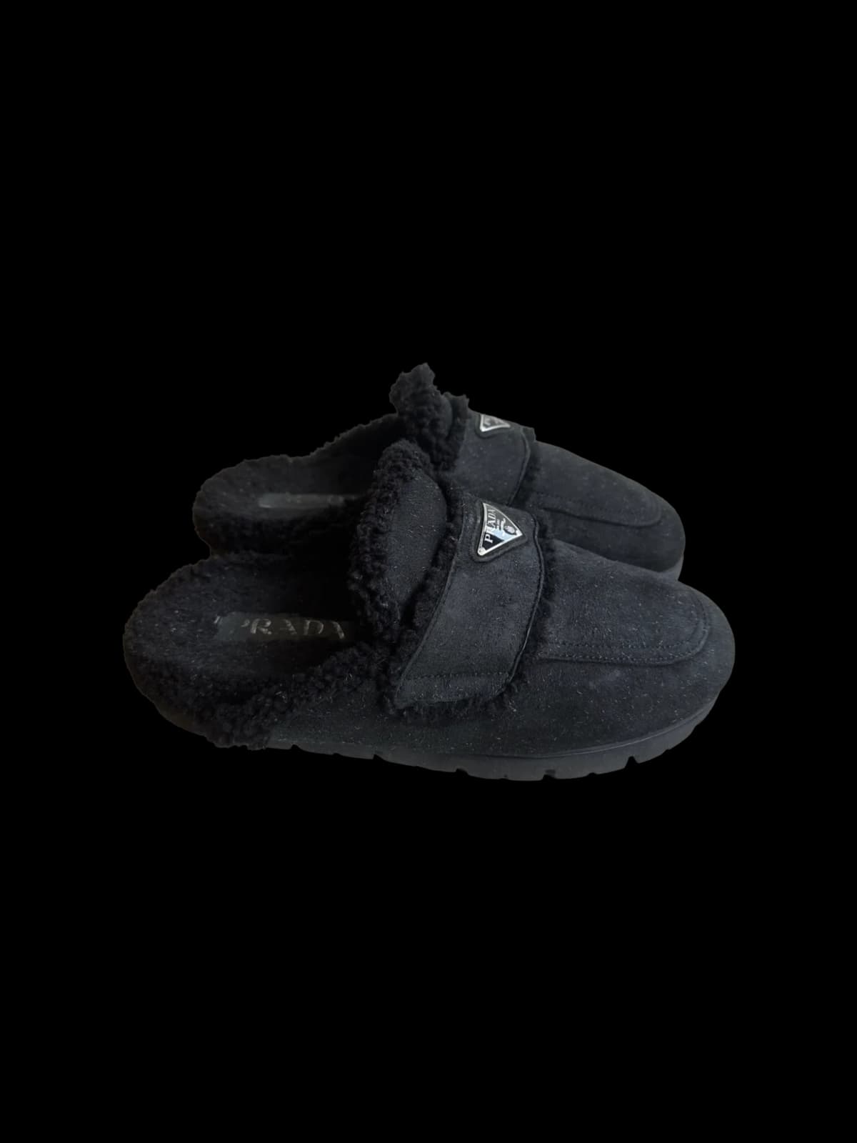 Prada Shearling Mules — photo 2