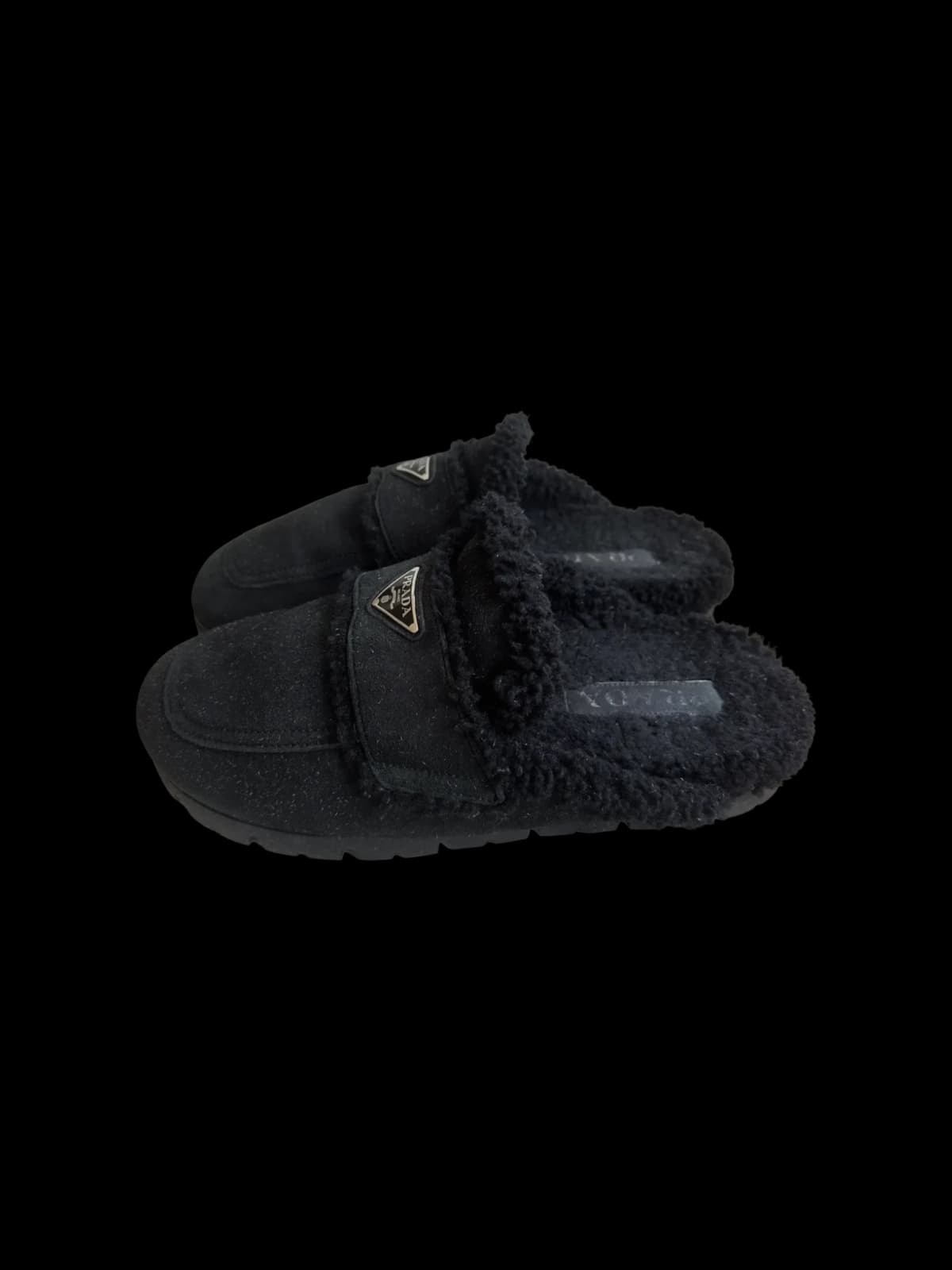 Prada Shearling Mules — photo 3