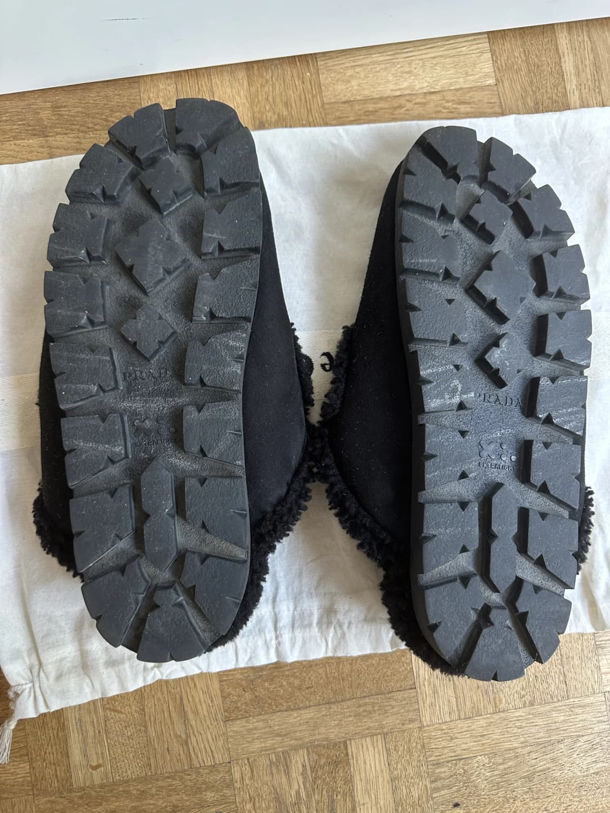 Prada Shearling Mules — photo 7