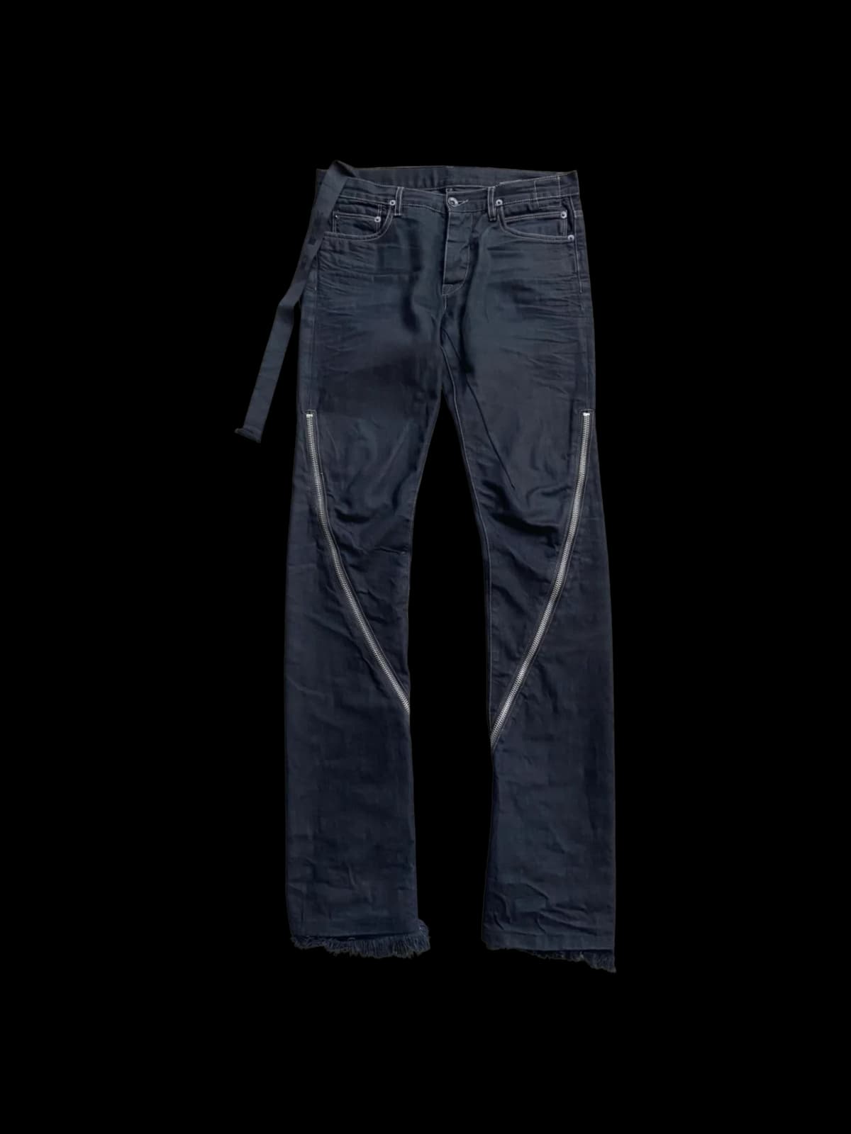 Rick Owens Banana Zip Jeans