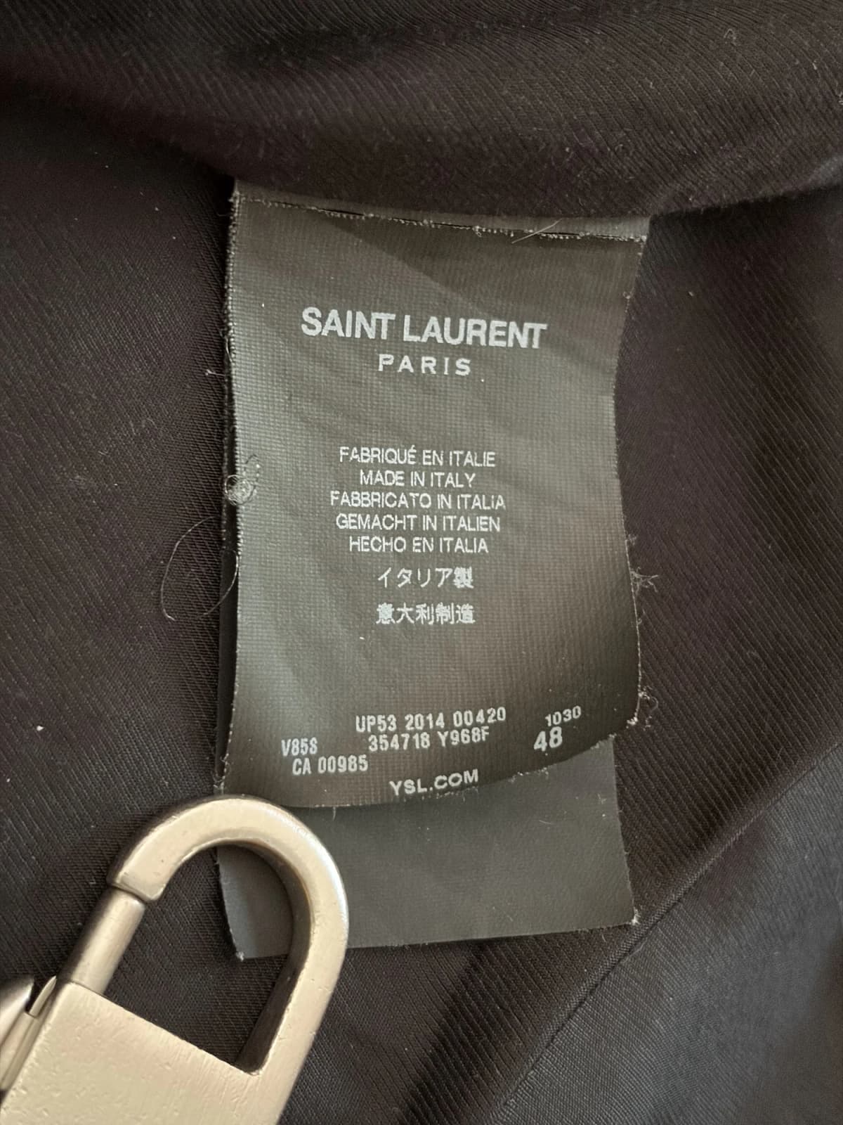 Saint Laurent Teddy Jacket — photo 7