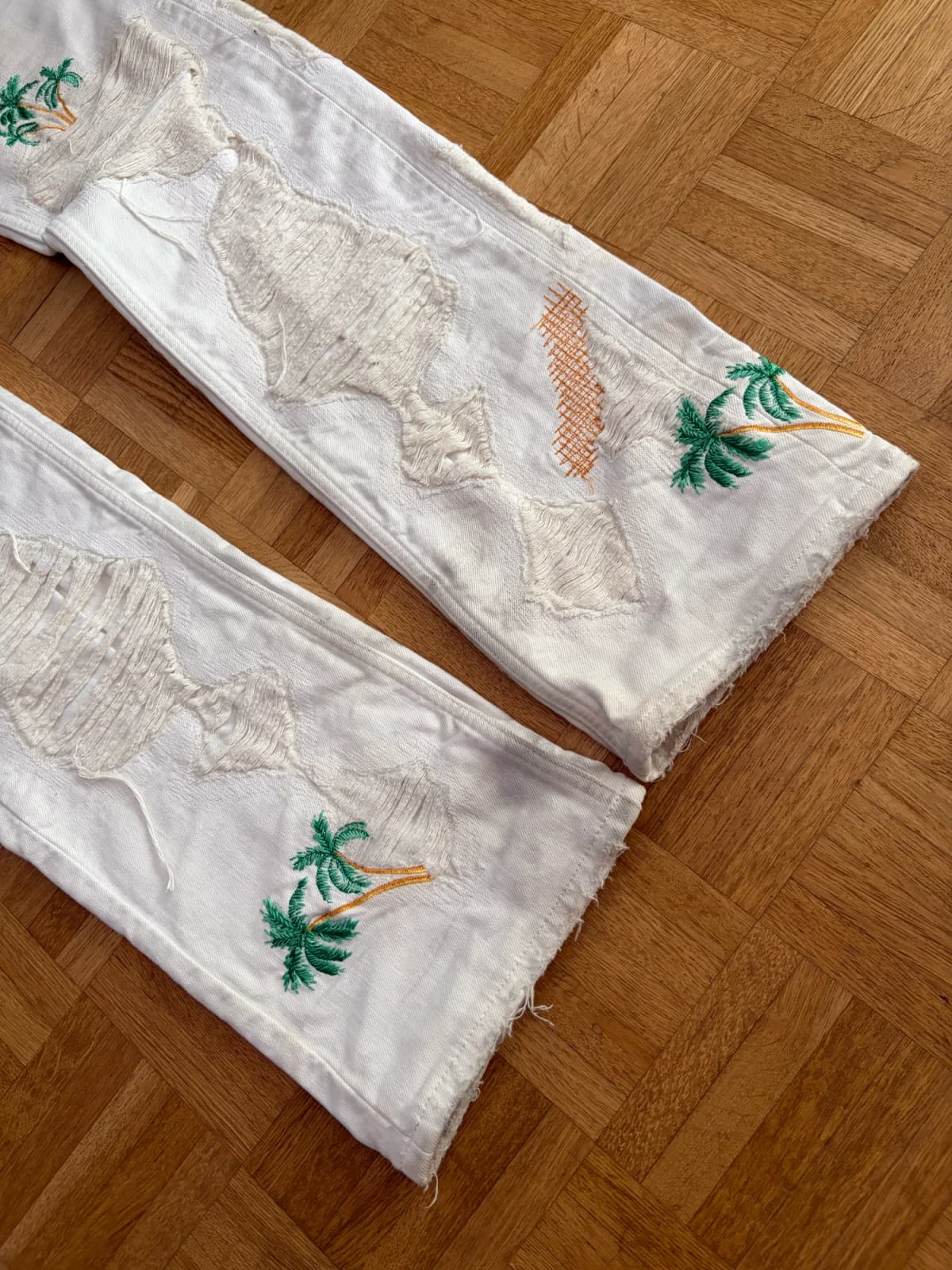 Vlone SS18 Palm Tree Runway Jeans — photo 5